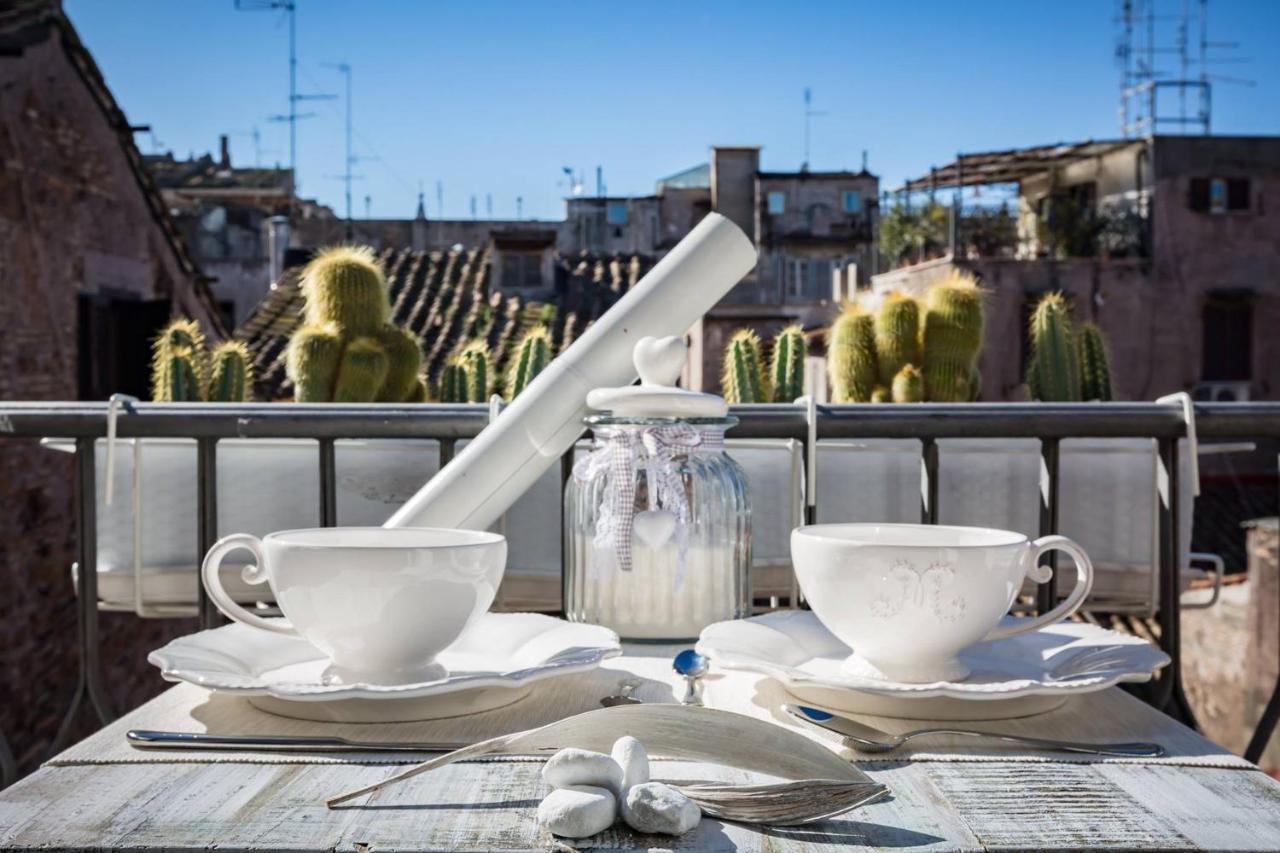 Bbhomerome - Campo Dei Fiori Balcony View Penthouse מראה חיצוני תמונה